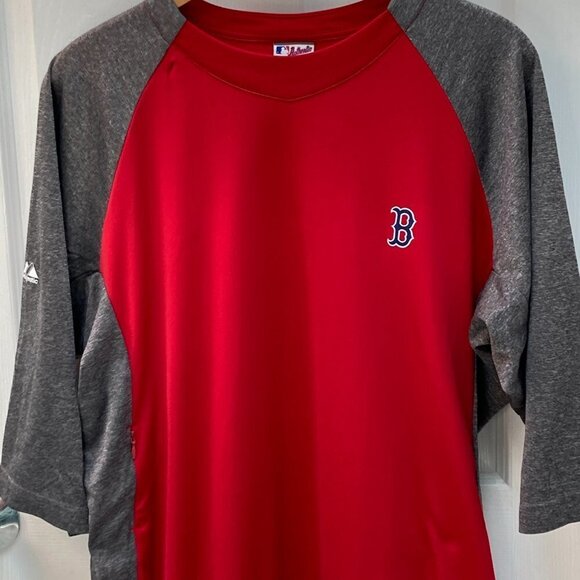 Vintage Boston Red Sox Majestic Thermabase Activewear Shirt Size XL - Picture 2 of 10